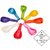 10 Inch (Pack Of 50) Multi Metallic Balloons for Birthday Decoration ,Decoration of Weddings,Engagement,Party Collection