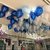 10 Inch (Pack of 50) Metallic Balloons Dark Blue,Light Blue  White for Birthday Decoration,decoraion for Party