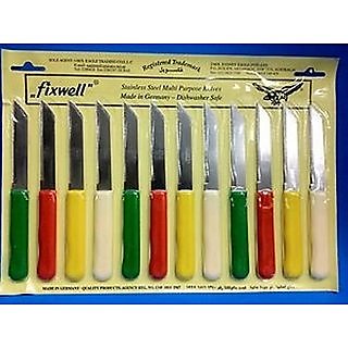 Stainless Steel Knife Set (Pack of 12)