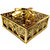 Jewellery Box (Golden) A Gift Box  Beautiful Box Plastic