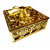Jewellery Box (Golden) A Gift Box  Beautiful Box Plastic