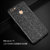 Oppo F5 Black Leather Pattern Autofocus Back Cover