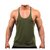 The Blazze Men's Blank Stringer Y Back Bodybuilding Gym Tank Tops Pack of 3