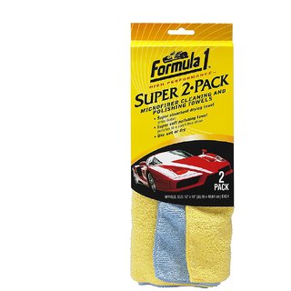 Air show Formula 1 Super Microfiber Cloth Convenient 2-pack