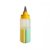 Multi Utility Two Color Icing Piping Cake Cream Pastry Decorating Bottle with Stainless Steel Nozzle.