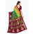 Indian Beauty Best Collection Womens Maroon Color Pashmina Cotton Printed Saree With Blouse