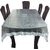 Deerosita Geometric Transparent Color PVC 4 Seater Table Covers