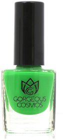 Gorgeous Cosmos Classic- Parakeet Green Shade Toxic Free Nail Polish