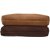 TARUSA Coffee Brown Faux Leather Sand Textures Slingbag For Women