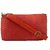 TARUSA Coral Red Faux Leather Animal Print Textures Slingbag For Women
