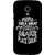 Snooky Printed Personality Attitude Mobile Back Cover For Moto G2 - Multi