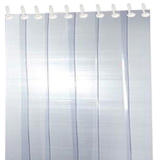 Buy Khushi Creation 2 Mm Thick Pvc 7 Strips Ac Curtain For Offices