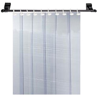 Buy Khushi Creation 2 Mm Thick Pvc 7 Strips Ac Curtain For Offices