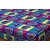 Reet Textile 3D Printed Poly-Cotton Double Bed Sheet With 2 Pillow Covers