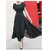 WC-1524 BLACK AZIZA Long Dress