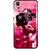 Snooky Printed Pink Lady Mobile Back Cover For HTC Desire 10 Pro - Multi