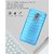 ECellStreet Protection Brick Soft Back Cover For Lava A97 4G - Light Blue