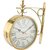 N.K. Enterprises- 6 Inch Dial Golden Vintage wall Clock