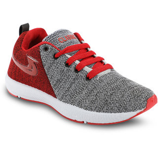 Birdy Men's Red  Gray Running shoes