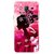 Snooky Printed Pink Lady Mobile Back Cover For Samsung Galaxy On7 - Multicolour
