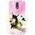 Snooky Printed Flying Man Mobile Back Cover For Moto G4 Plus - Multi