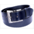 Port Blue Casual Leather Belt For Men