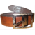 Port Belt Punch68 Standard Port Brown Casual Leather Belt