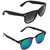 Zyaden Combo of Two Wayfarer Sunglasses