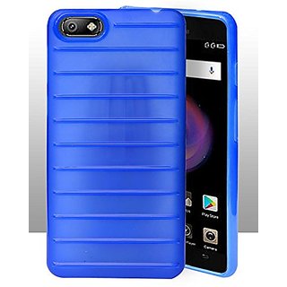 ECellStreet Protection Brick Soft Back Cover For Micromax Bharat 5 - Blue