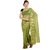 Sofi Women's Solid Green Net Sari