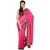 Sofi Women's Solid Pink Bhagalpuri Silk Sari