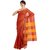 Sofi Women's Red Net Sari