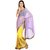 Sofi Women's Solid Purple Brasso Sari
