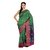 Sofi Women's Solid Green Art Silk Sari