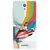 Snooky Printed Kick FootBall Mobile Back Cover For Gionee Marathon M4 - Multicolour