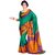 Sofi Women's Solid Green Bhagalpuri silk Sari
