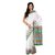 Sofi Women's White Silk Sari