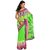 Sofi Women's Printed Green Chiffon Sari