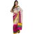 Sofi Women's Solid White Bhagalpuri silk Sari