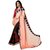 Sofi Women's Orange Chiffon Sari