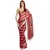 Sofi Women's Red Georgette Sari