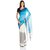 Sofi Women's Blue Cotton Sari
