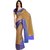 Sofi Women's Beige Cotton Sari
