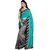 Sofi Women's Solid Green Bhagalpuri Silk Sari