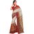 Sofi Women's Printed Beige Bhagalpuri Silk Sari