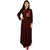 GLAM DOLL Rayon-Cotton Kurti For Women (GD63X-Large, Deep Maroon)