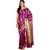 Sofi Women's Jacquard Purple Mysore Art silk Sari