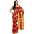 Sofi Women's Art Silk Red Art Silk Sari