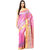 Sofi Women's Jacquard Pink Mysore Art silk Sari