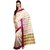 Sofi Women's Solid Beige Art Silk Sari